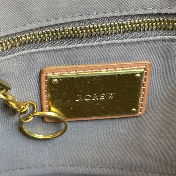 J.Crew Women’s Red Leather Tote Bag Shoulder Bag Purse w/ Dust Bag - Picture 14 of 16